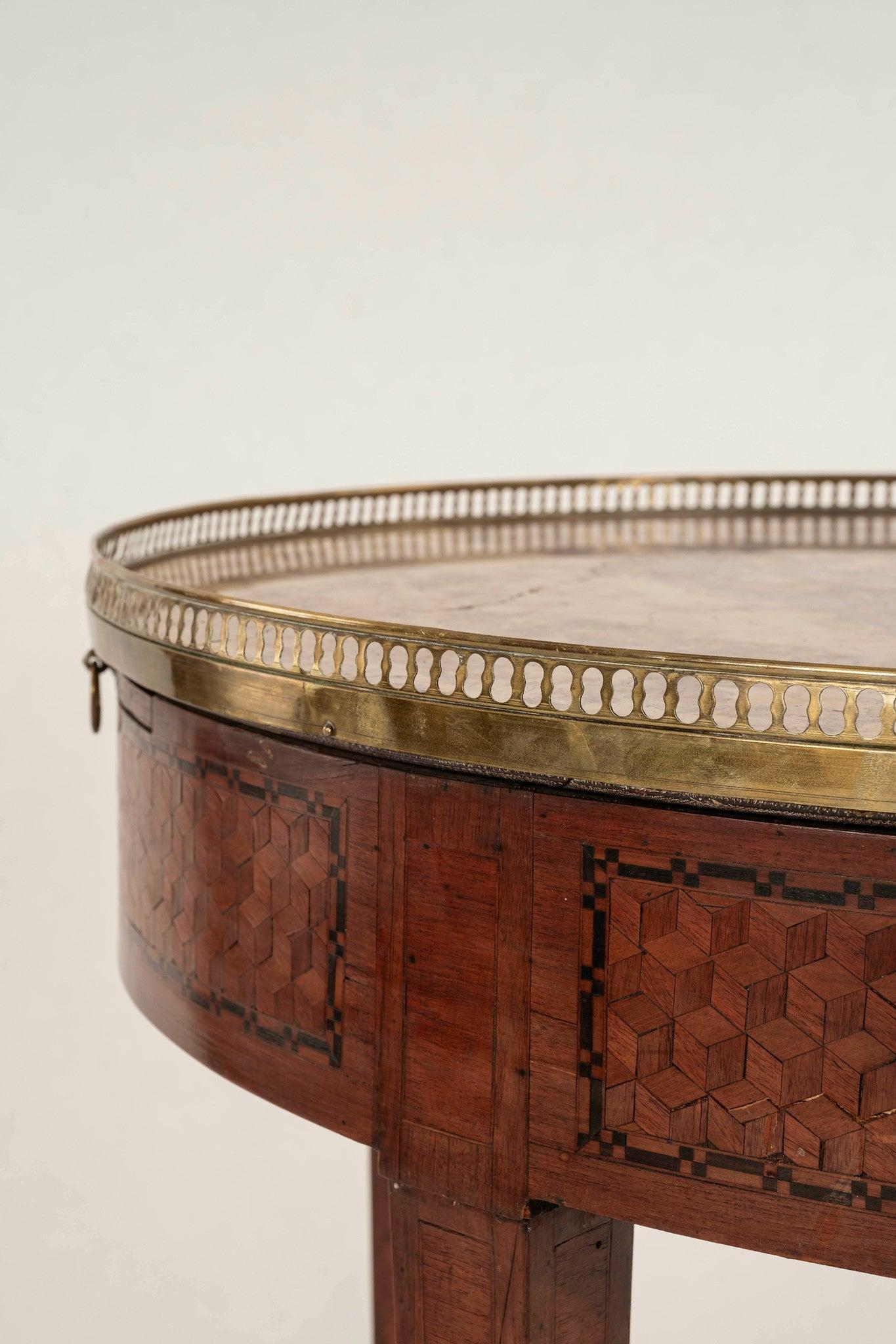 19th Century French Louis XVI Style Bouillotte Table For Sale 2