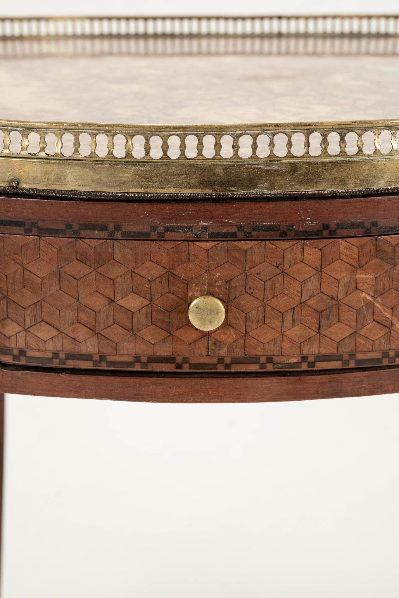 19th Century French Louis XVI Style Bouillotte Table For Sale 3