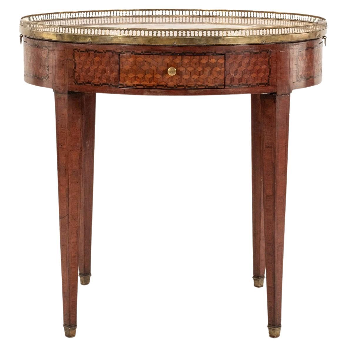 19th Century French Louis XVI Style Bouillotte Table For Sale