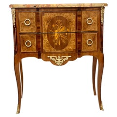 19th Century Louis XVI Style Petite Commode 'Sauteuse'
