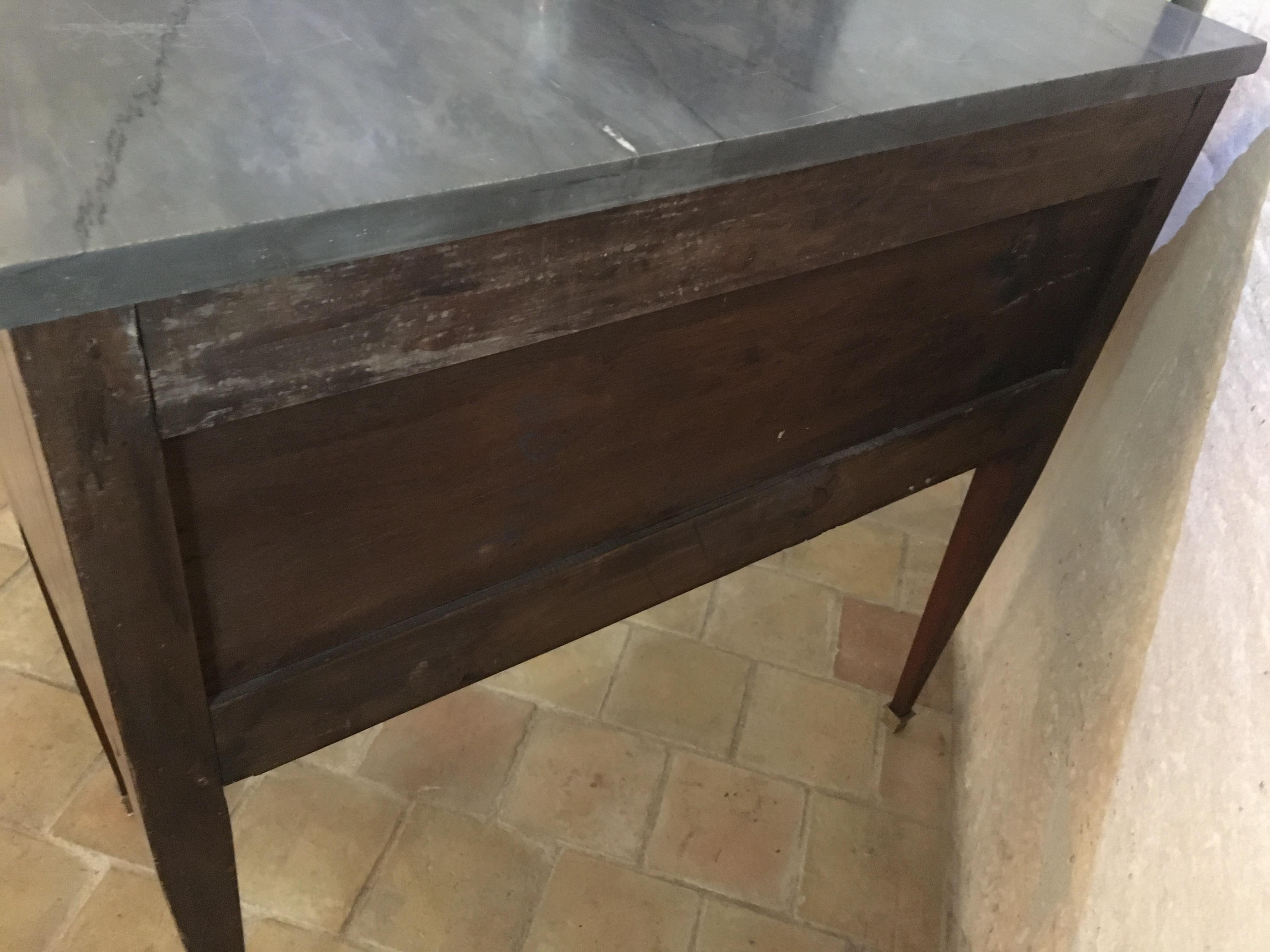 19th Century French Louis XVI Style Commode, Chest of Drawers or Dresser, Signed 2