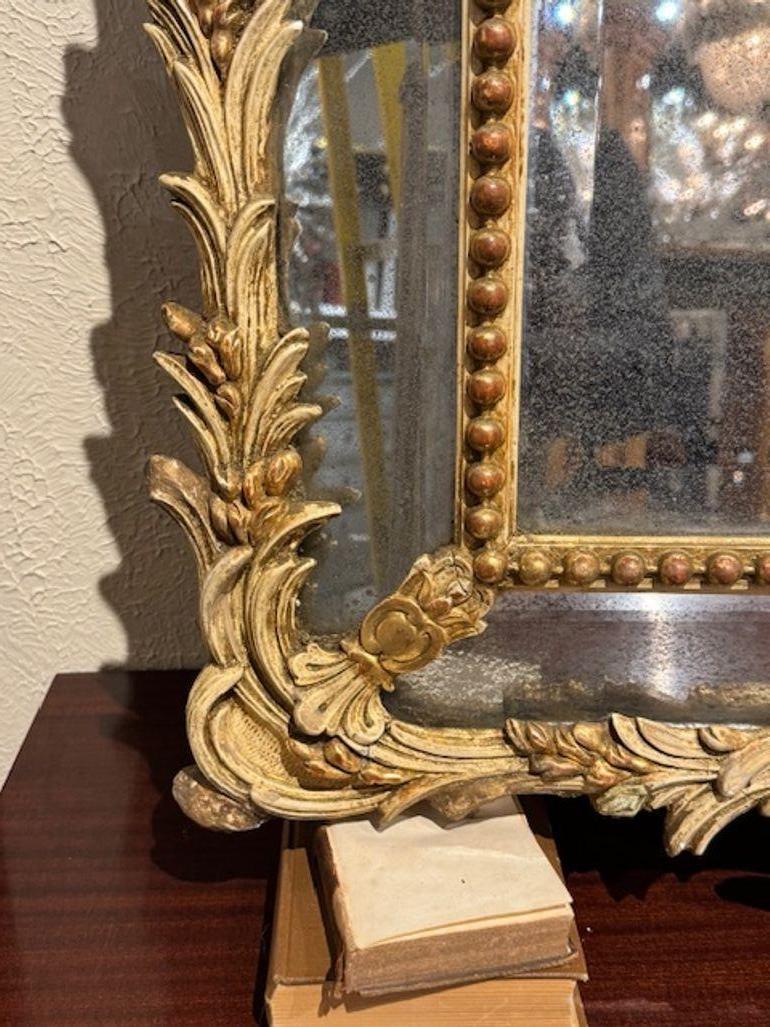 Specchio a cuscino francese del XIX secolo in stile Luigi XVI in vendita 4