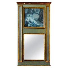 19th Century French Louis XVI Style Grisaille Trumeau