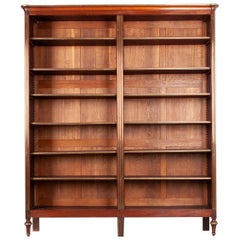 19th Century French Louis XVI Style Mahogany Bibliotheque