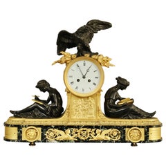 19th Century French Louis XVI Style Mantle Clock