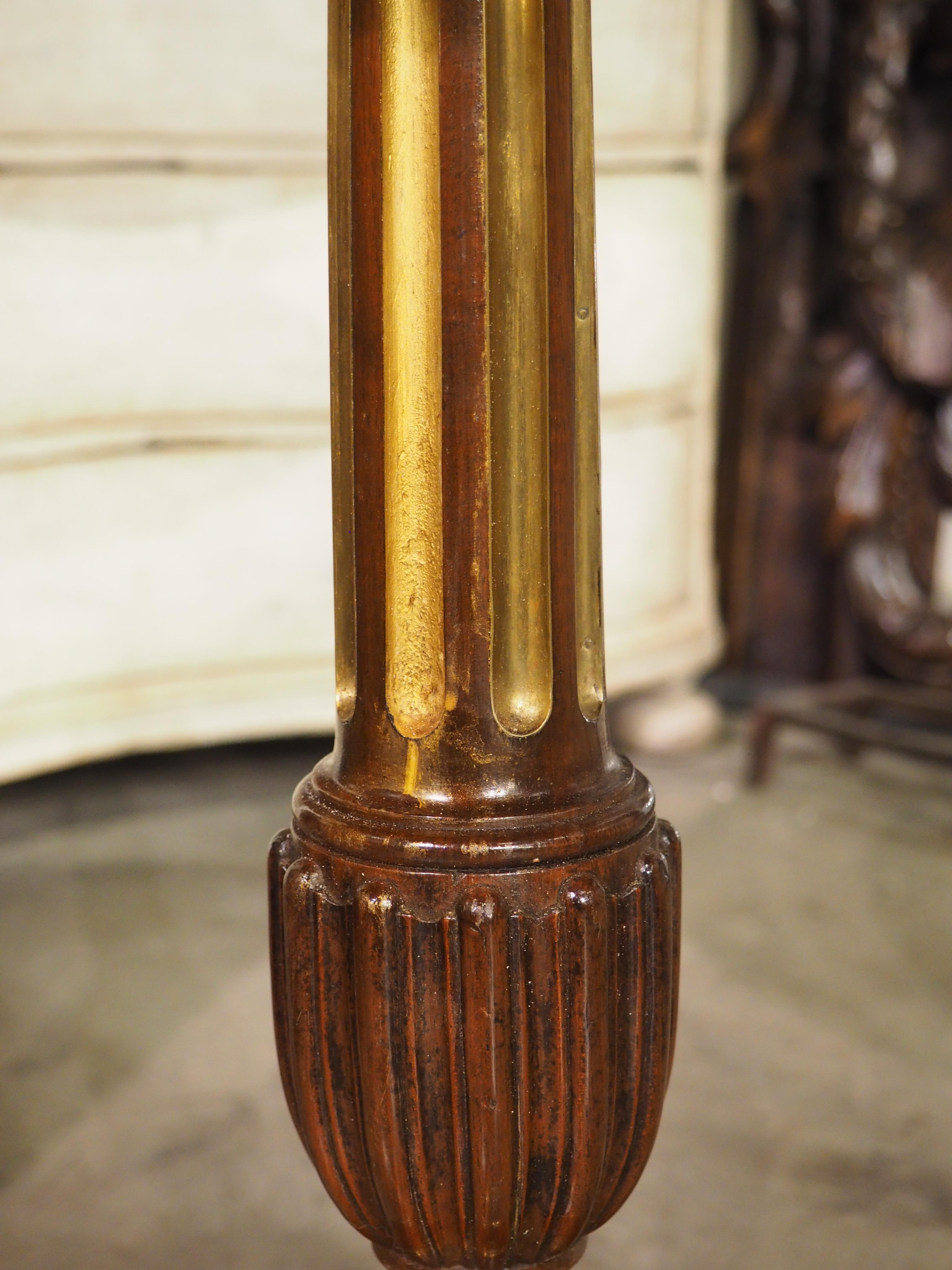 Table à Gueridon du 19ème siècle de style Louis XVI en marbre Circa 1880 en vente 3