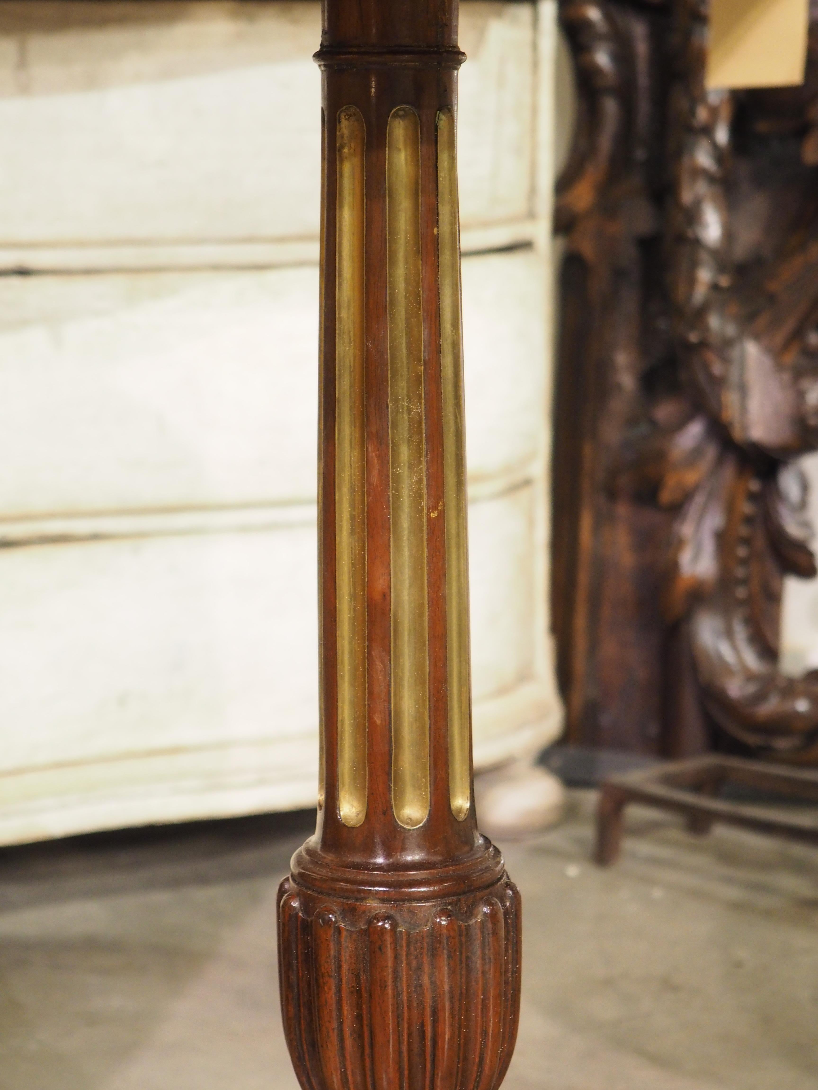 Table à Gueridon du 19ème siècle de style Louis XVI en marbre Circa 1880 en vente 6
