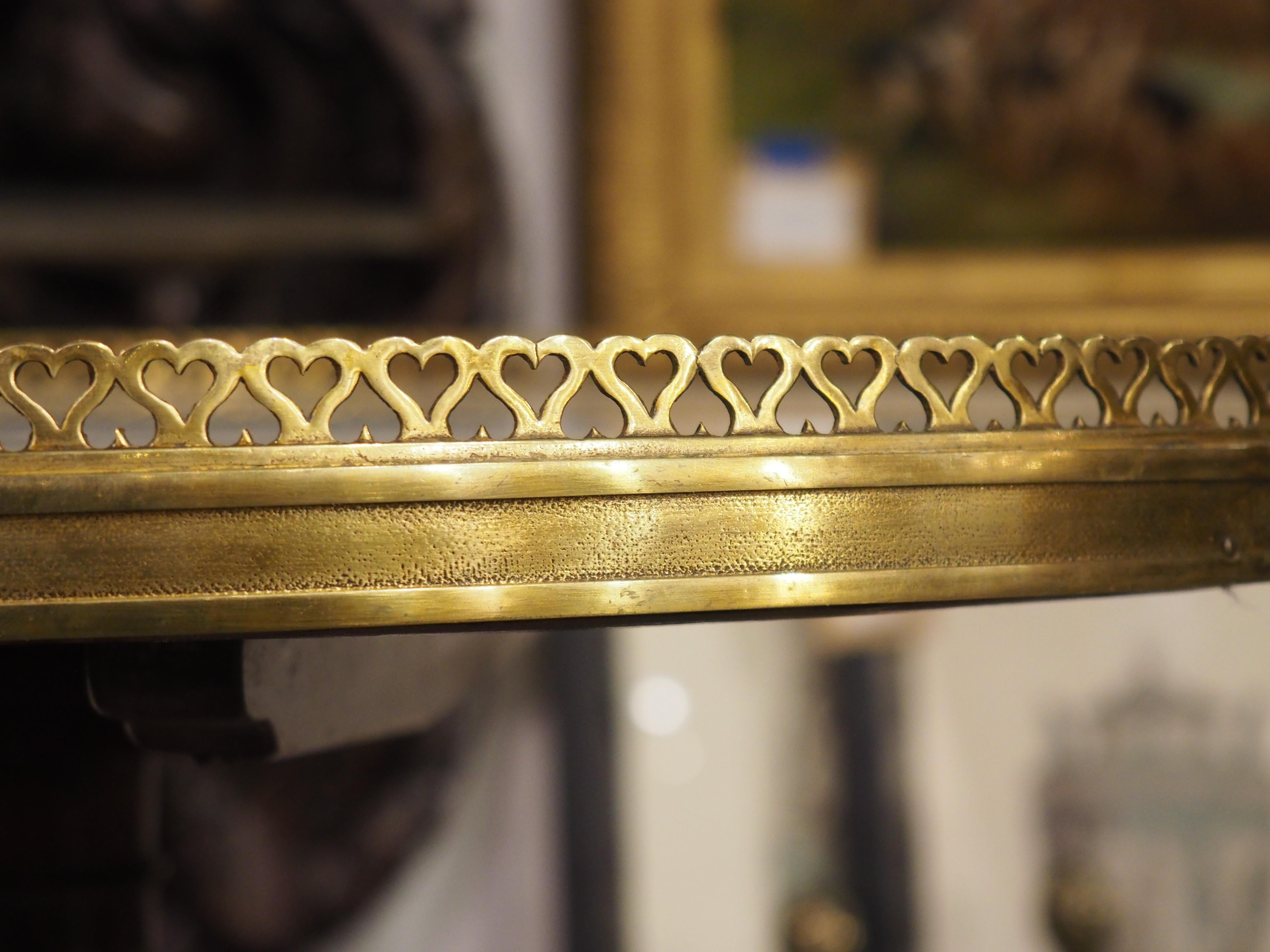 Table à Gueridon du 19ème siècle de style Louis XVI en marbre Circa 1880 en vente 7