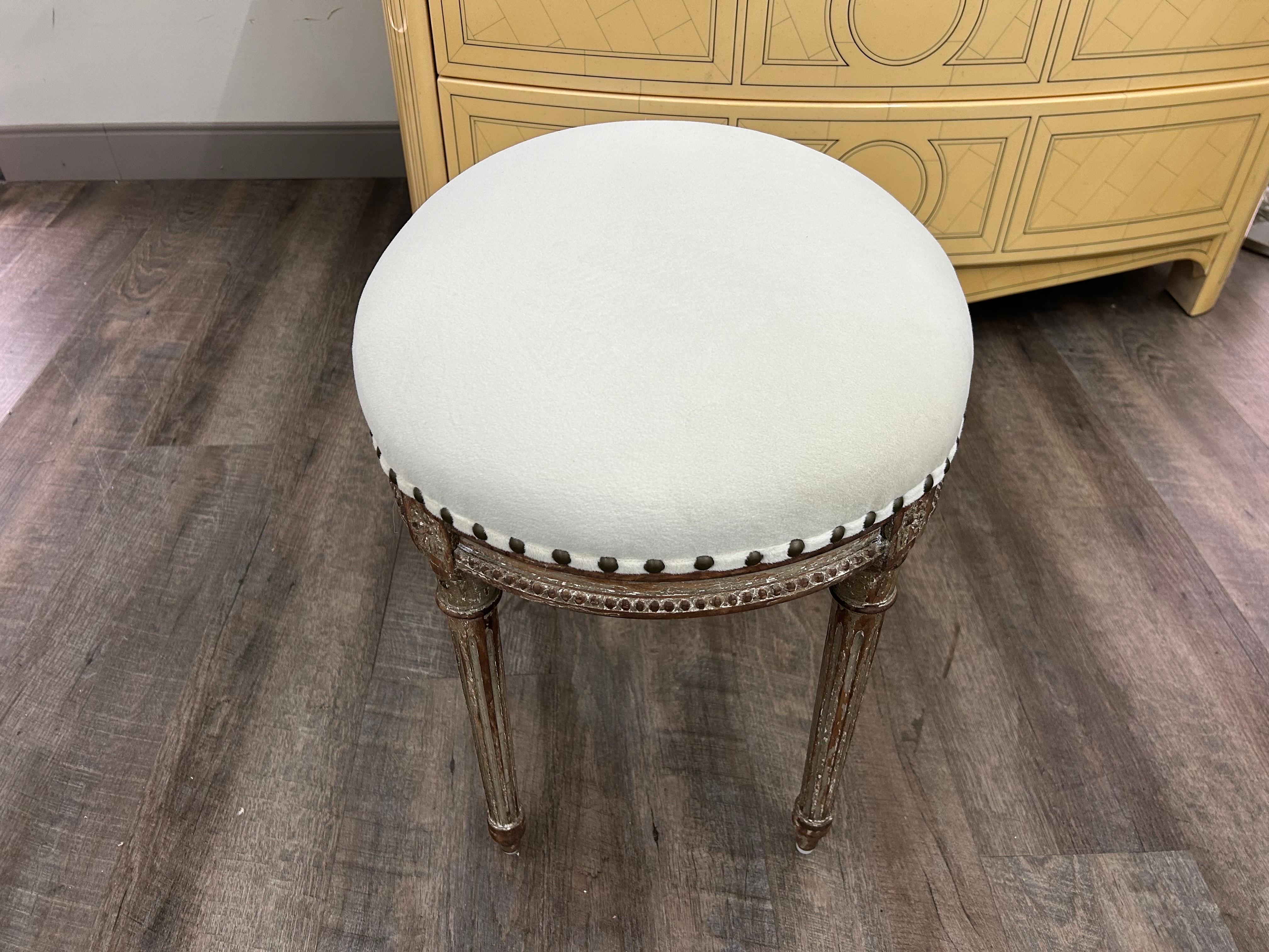 Otomana francesa del siglo XIX estilo Luis XVi Francés en venta
