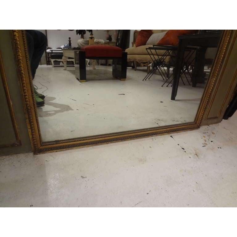 19th Century French Louis XVI Style Trumeau Mirror For Sale 2