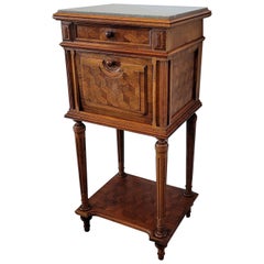 Antique 19th Century French Louis XVI Style Parquetry Cabinet