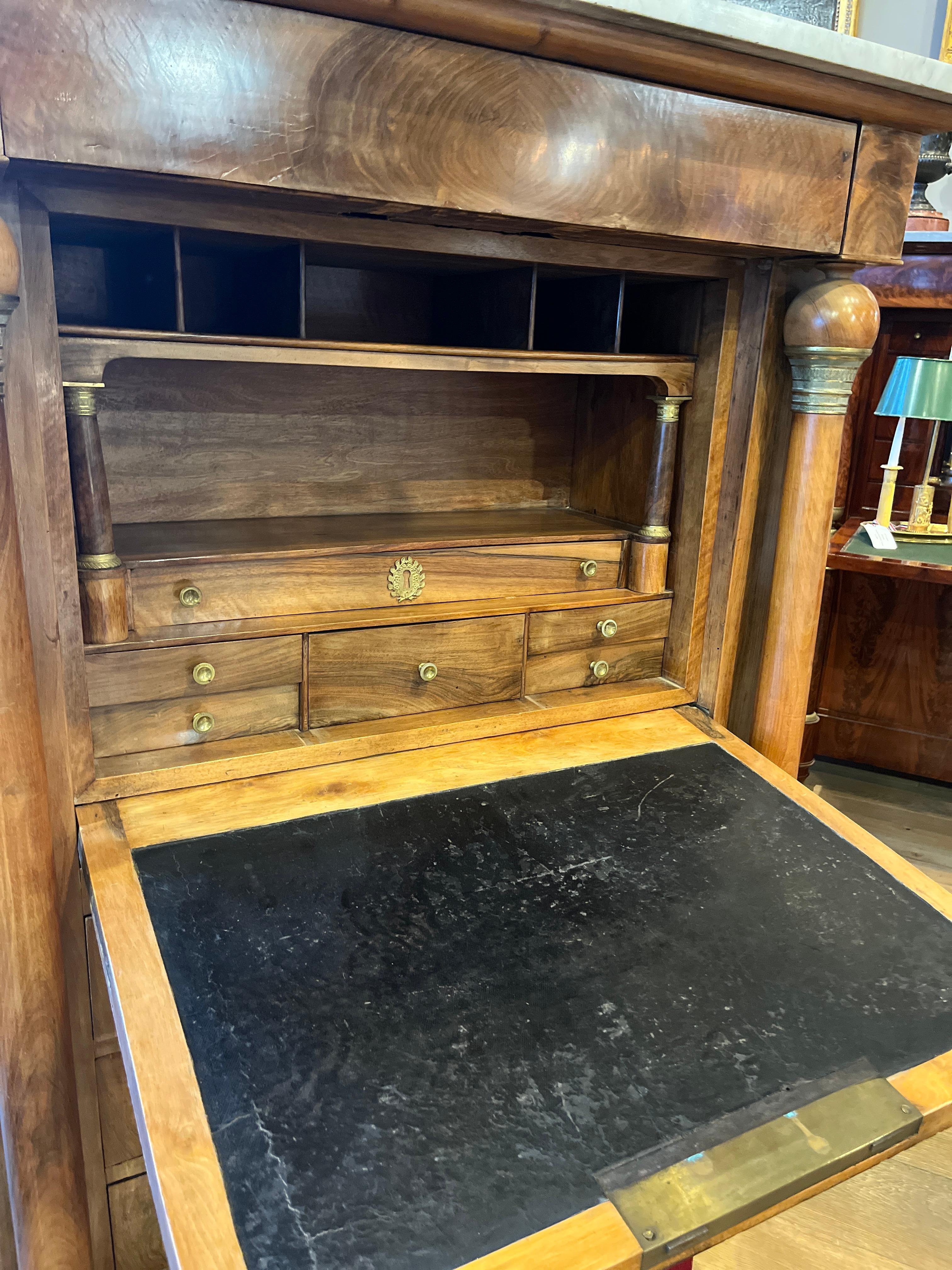 Secrétaire français du XIXe siècle de style Louis XVI en vente 5