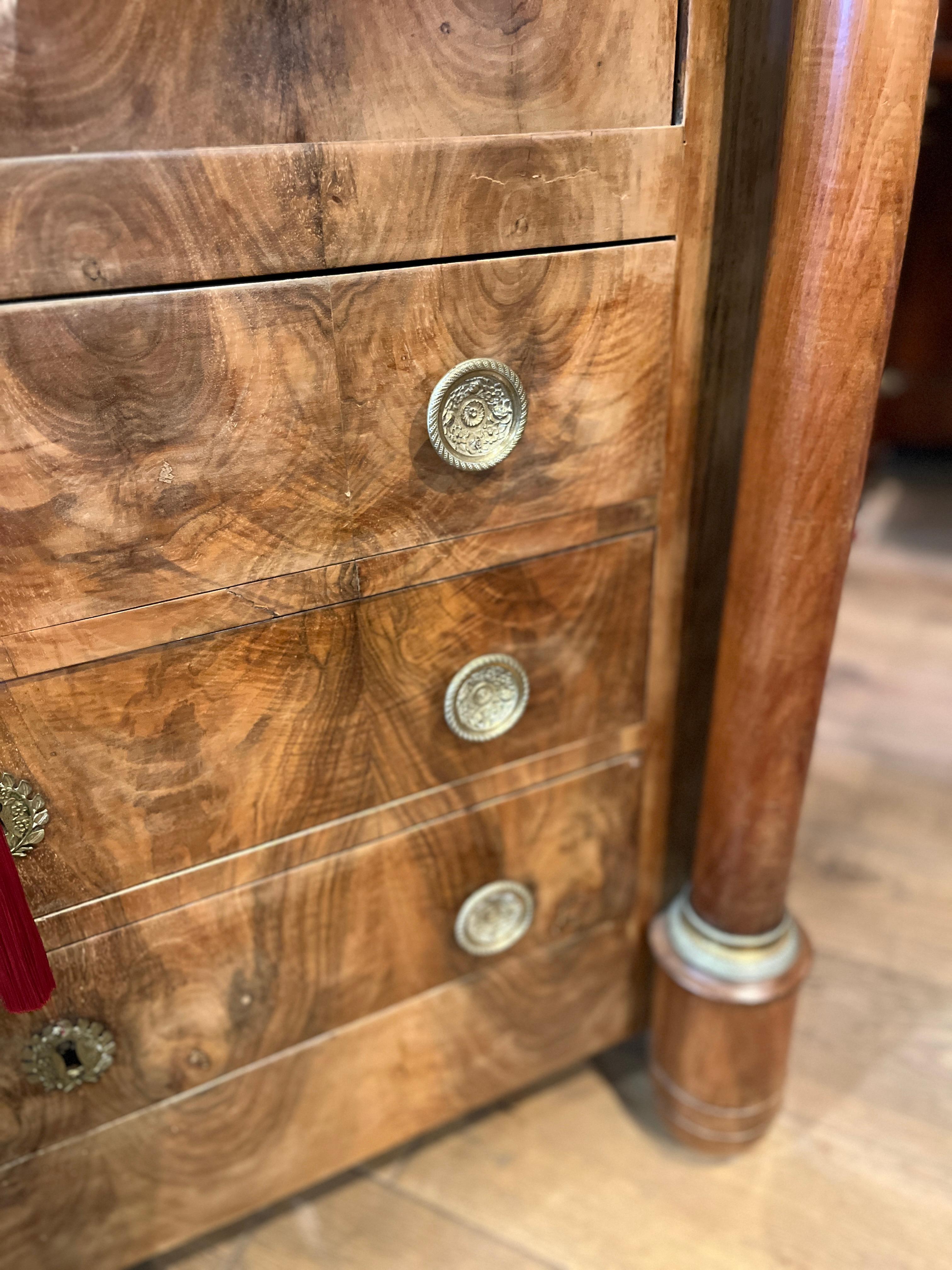 Secrétaire français du XIXe siècle de style Louis XVI en vente 3