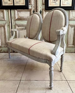 19th century French Louis XVI Style Settee
