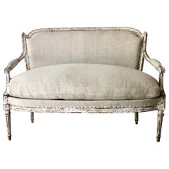 19th Century French Louis XVI Style Settee