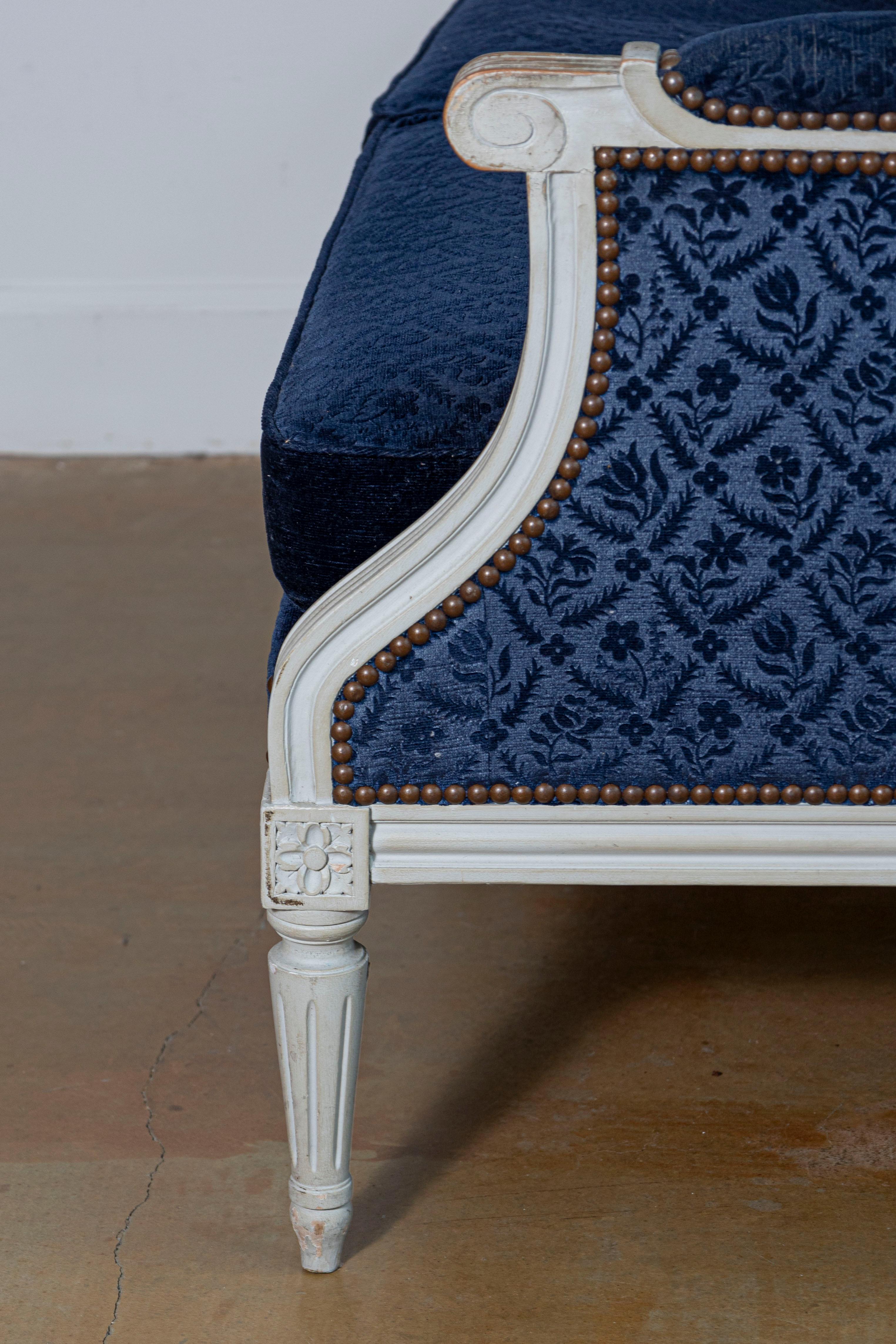 Sofá francés del siglo XIX estilo Luis XVI en Bueno estado para la venta en Atlanta, GA