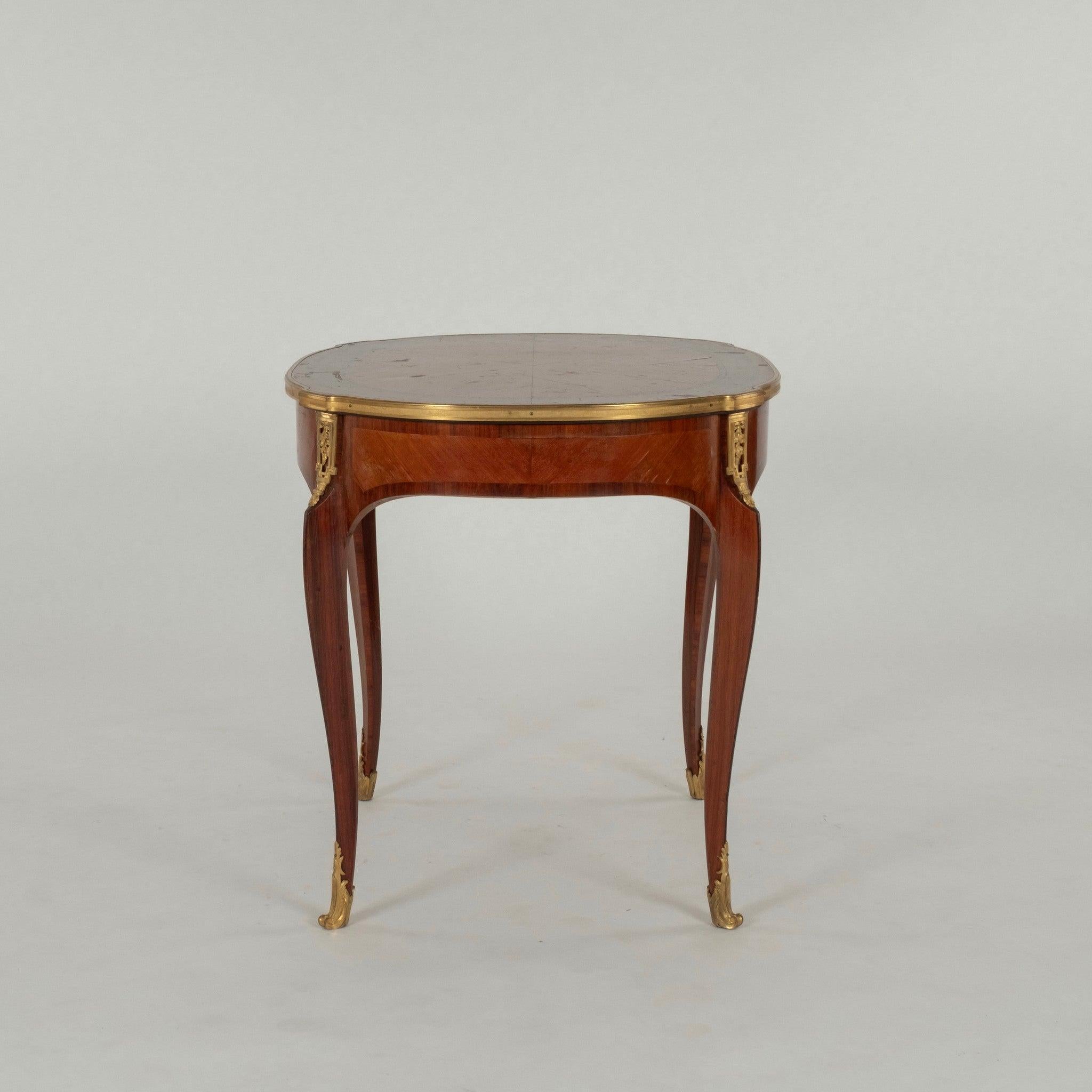 Mesa francesa del siglo XIX estilo Luis XVI en Bueno estado para la venta en Houston, TX
