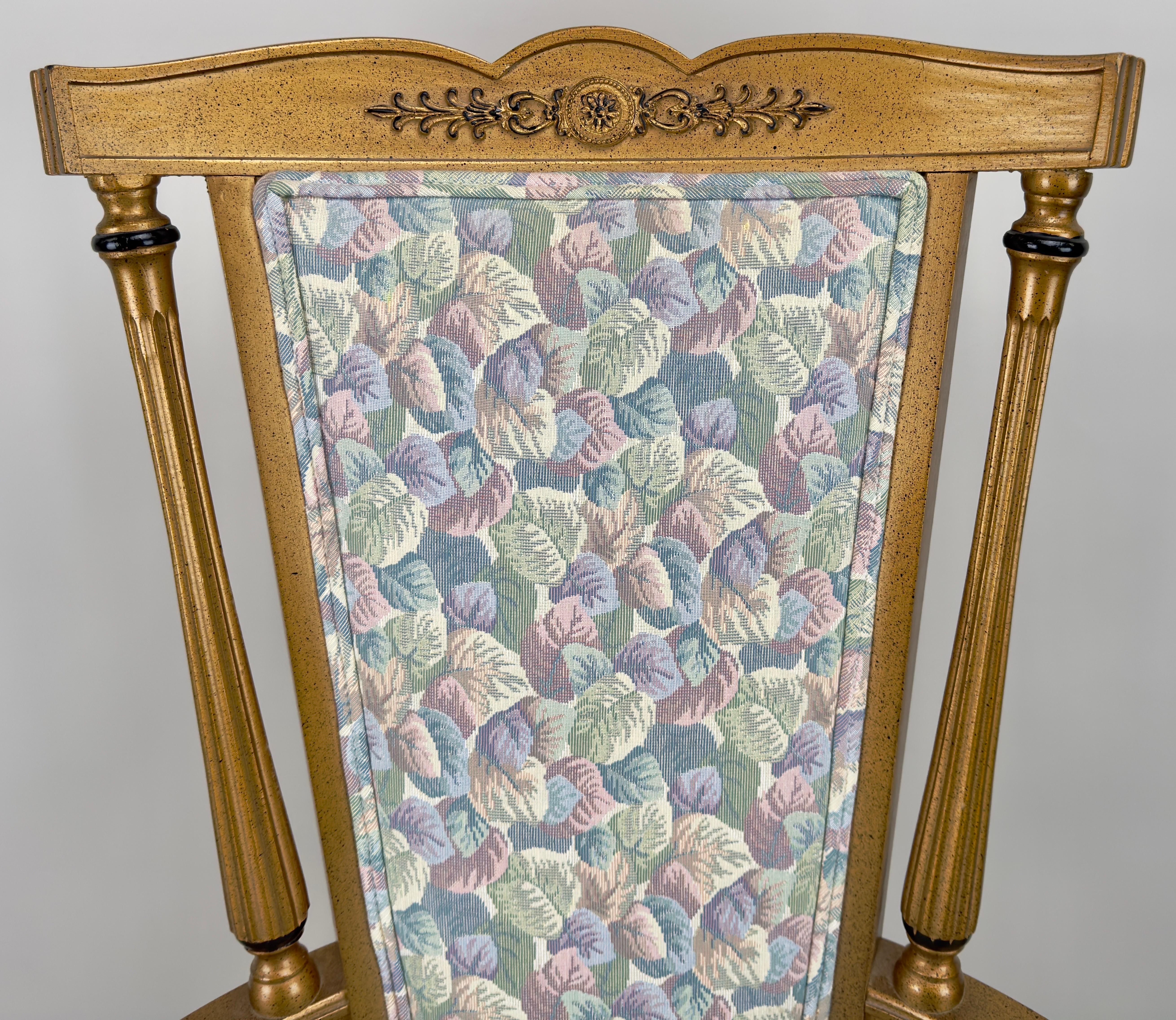 Upholstery 19th Century French Louis XVI Style Wingback Chair For Sale