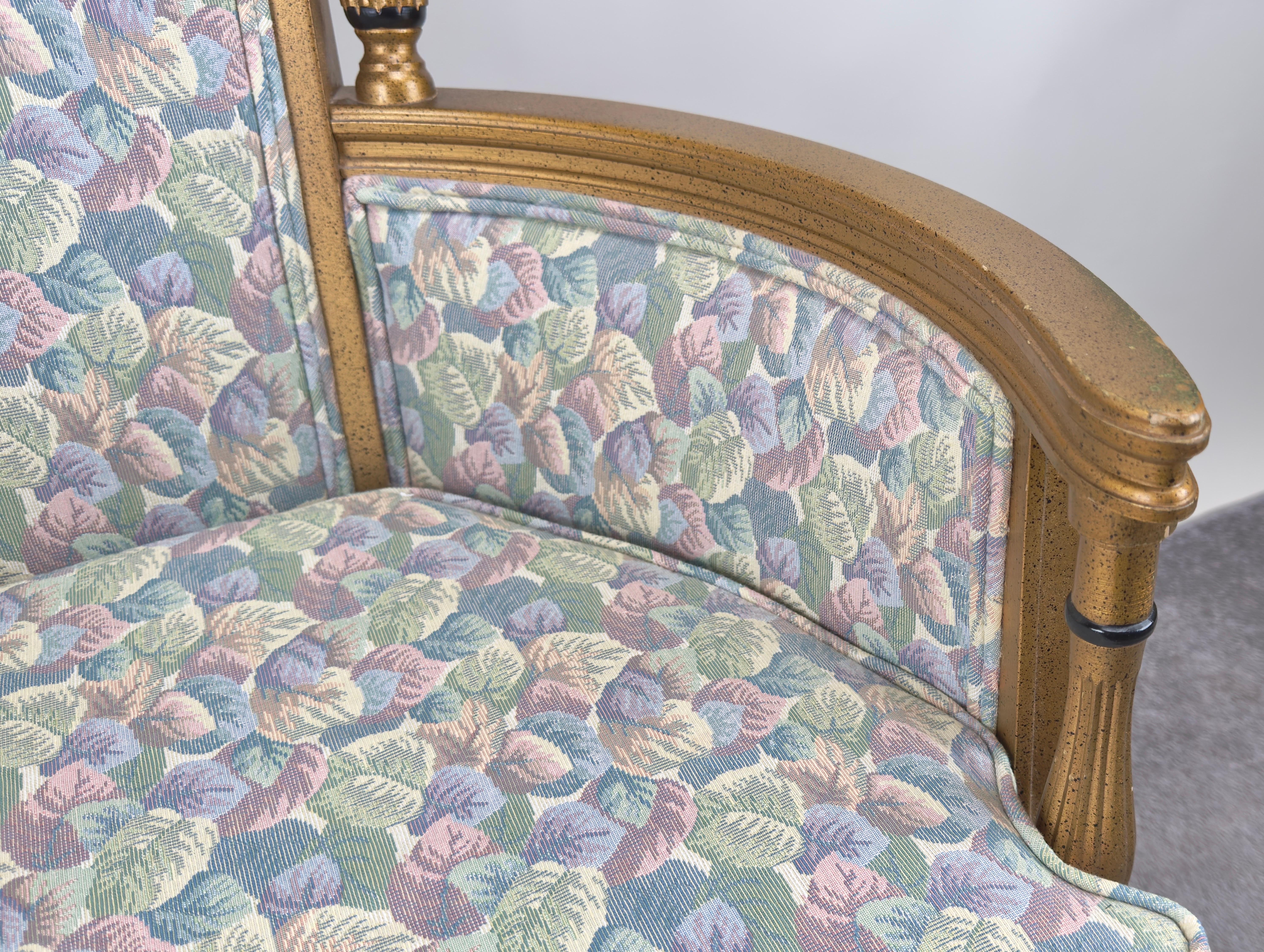 19th Century French Louis XVI Style Wingback Chair For Sale 2