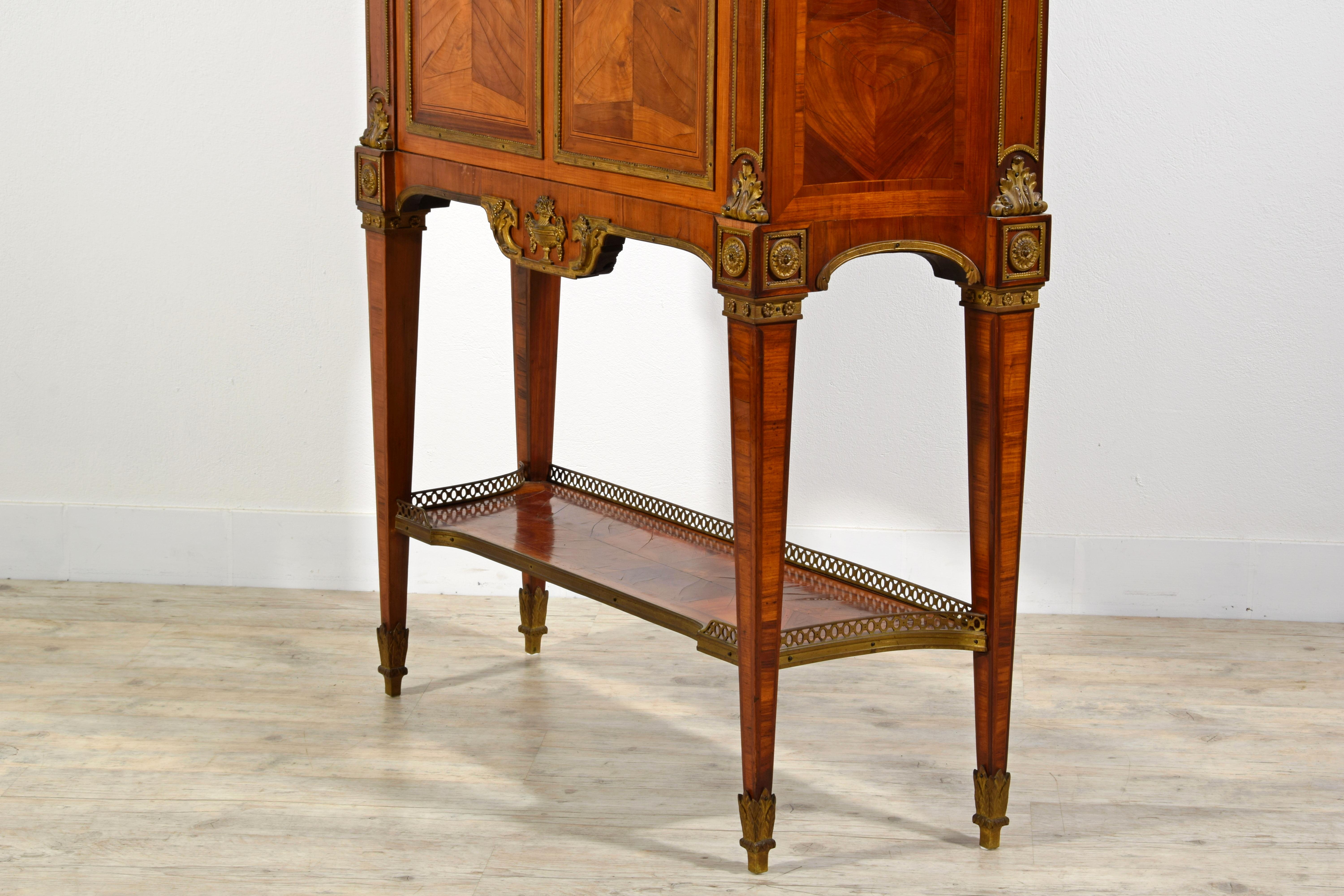 19th Century, French Louis XVI Style Wood Secretaire Sideboard  For Sale 7