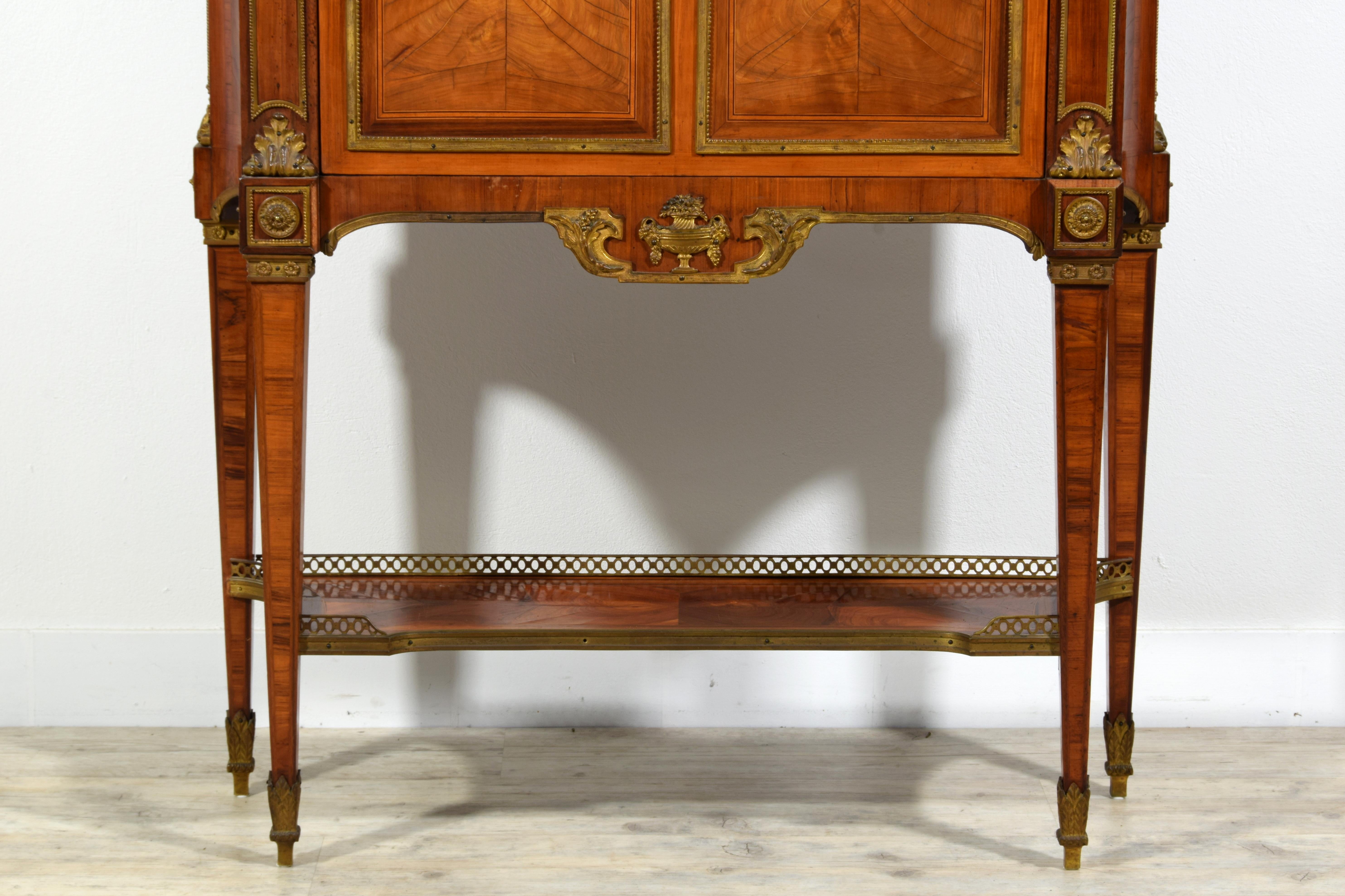 19th Century, French Louis XVI Style Wood Secretaire Sideboard  For Sale 10