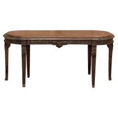 19th Century French Louis XVI Upholstered Bench