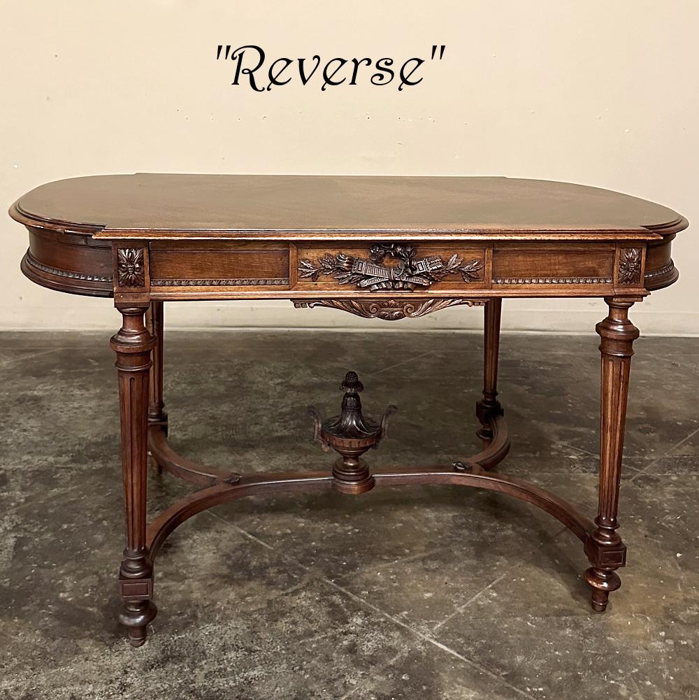 Fin du XIXe siècle Table à écrire française Louis XVI du 19ème siècle en vente