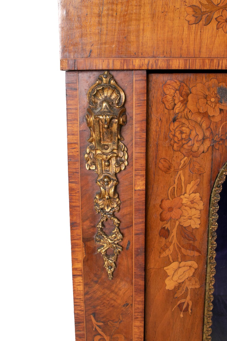 19th Century French Low Wall with Door and Bronze Fittings For