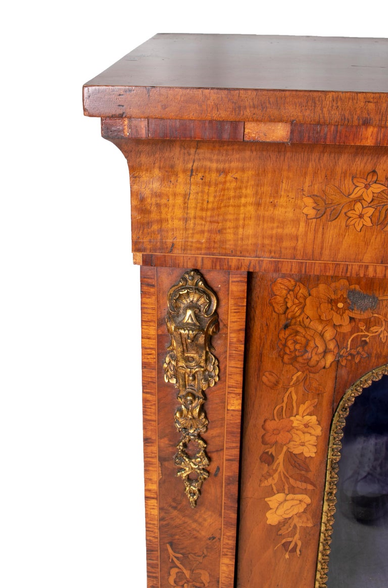 19th Century French Low Wall with Door and Bronze Fittings For