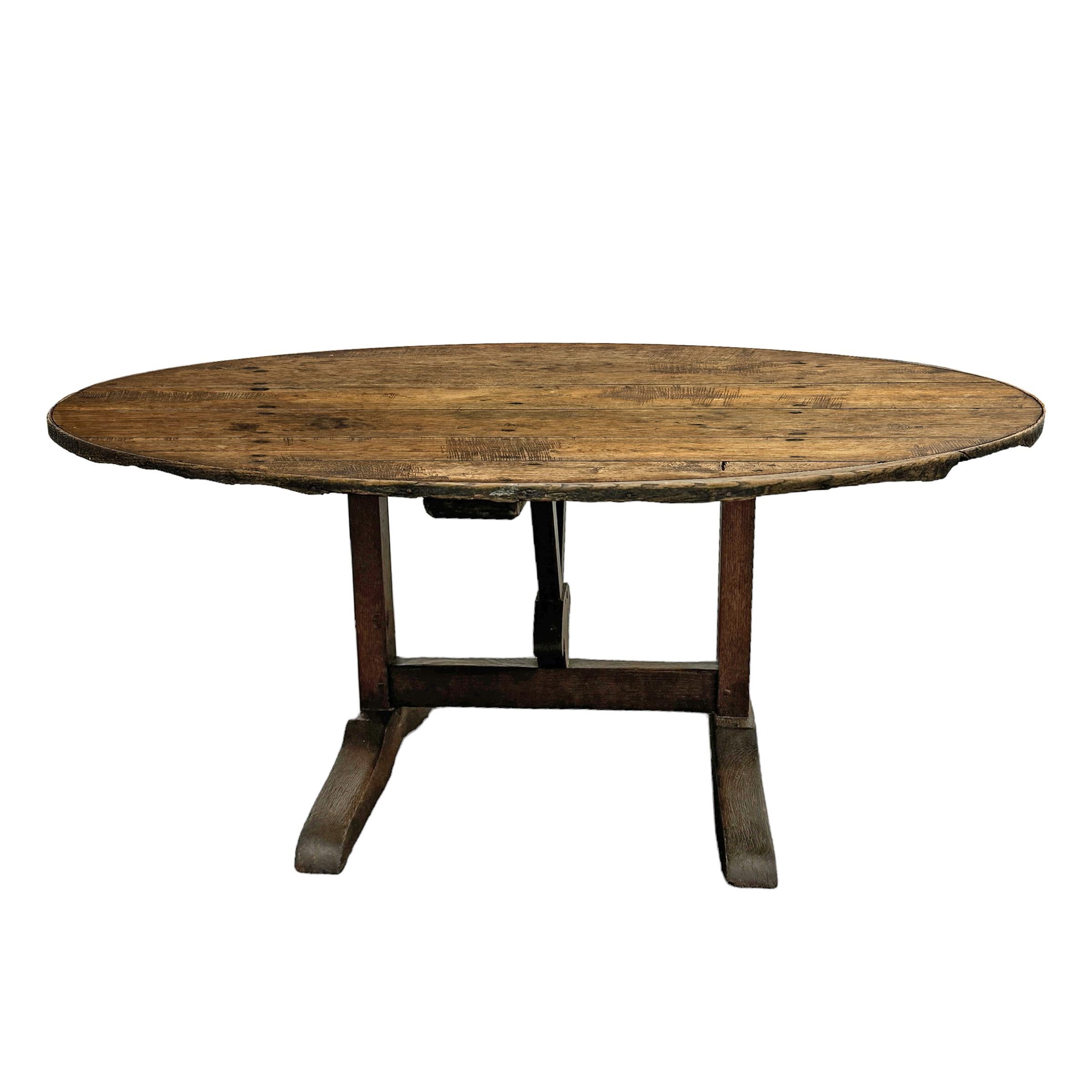 19th Century French Low Wine Table In Good Condition In Chicago, IL