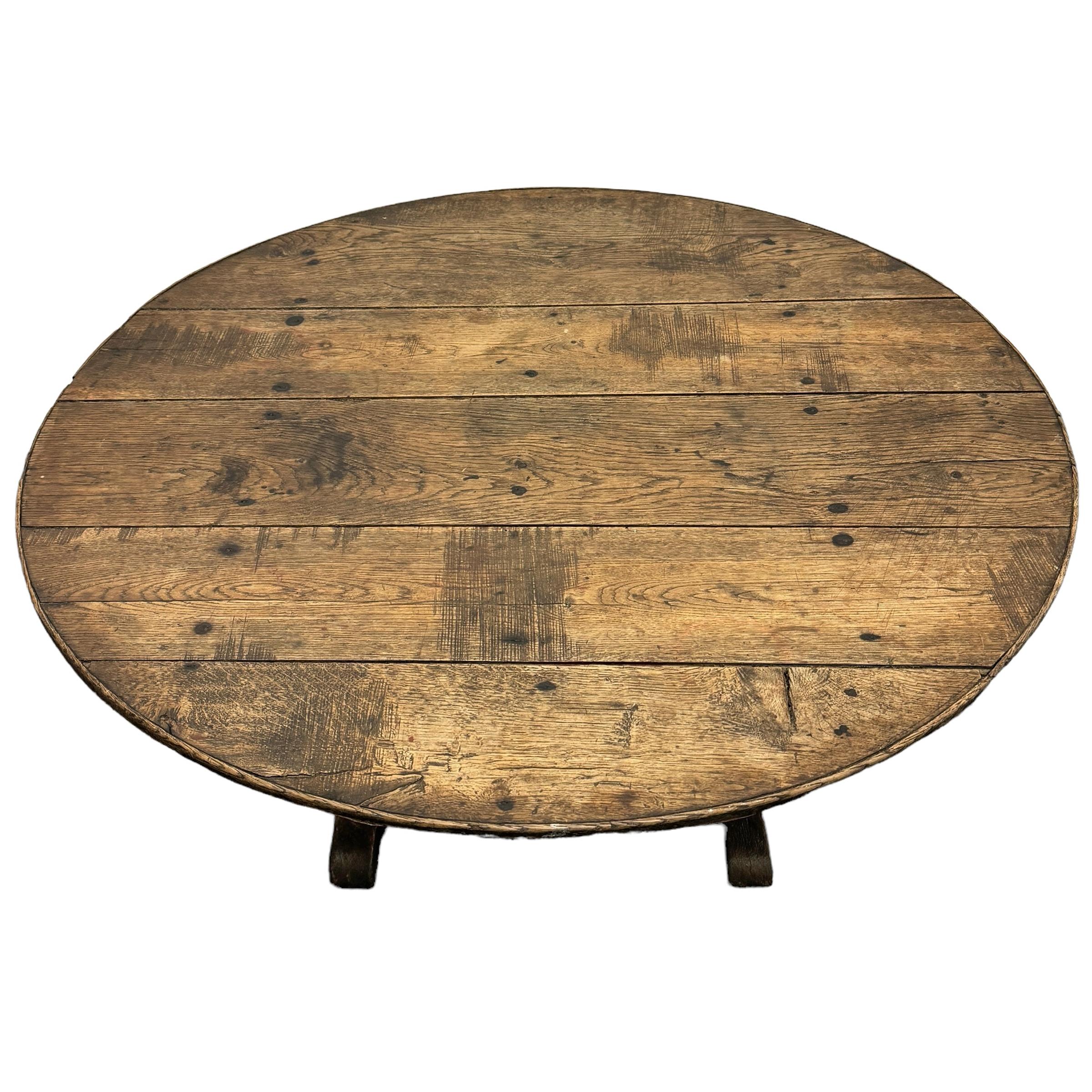 19th Century French Low Wine Table 1