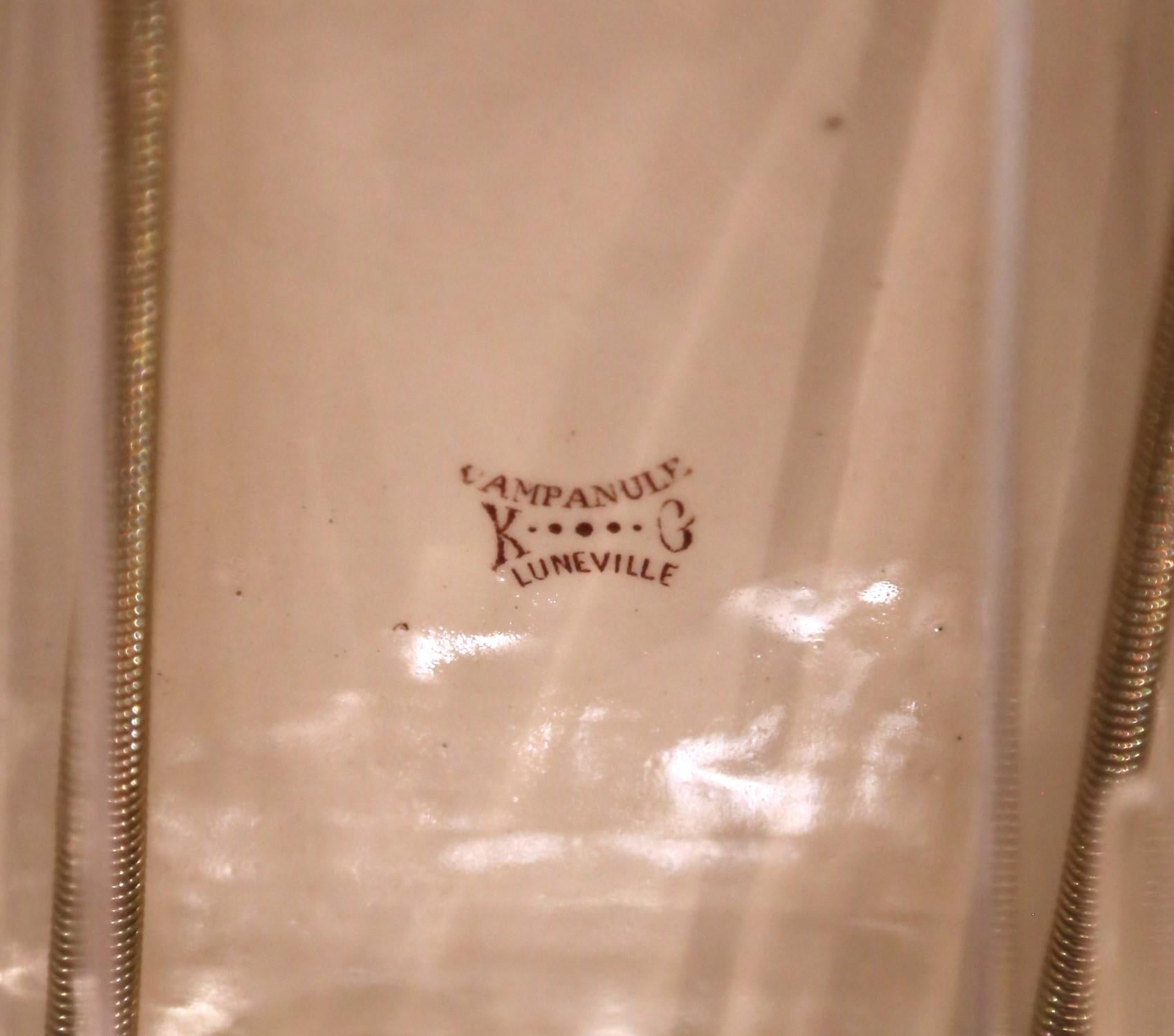 Plat à fleurs Barbotine 