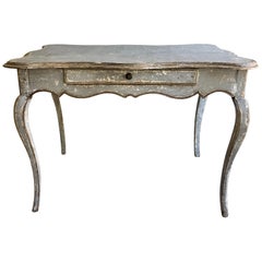 19th Century French Lxv Style Painted Writing Table