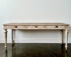 19th Century French LXVI Style Long Console Table