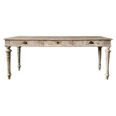 19th Century French LXVI Style Long Console Table