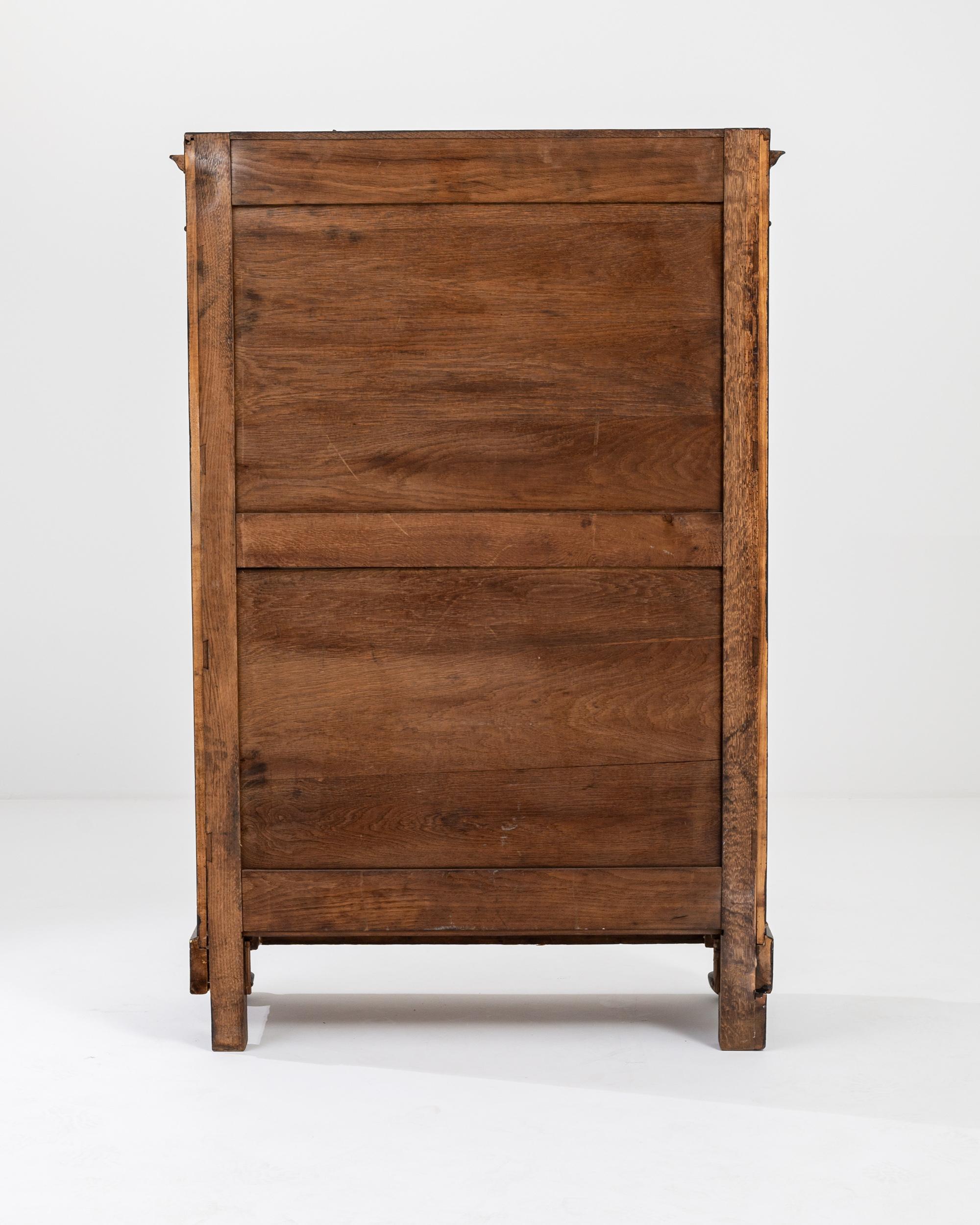 19th Century French Lyre Linen Cabinet 8