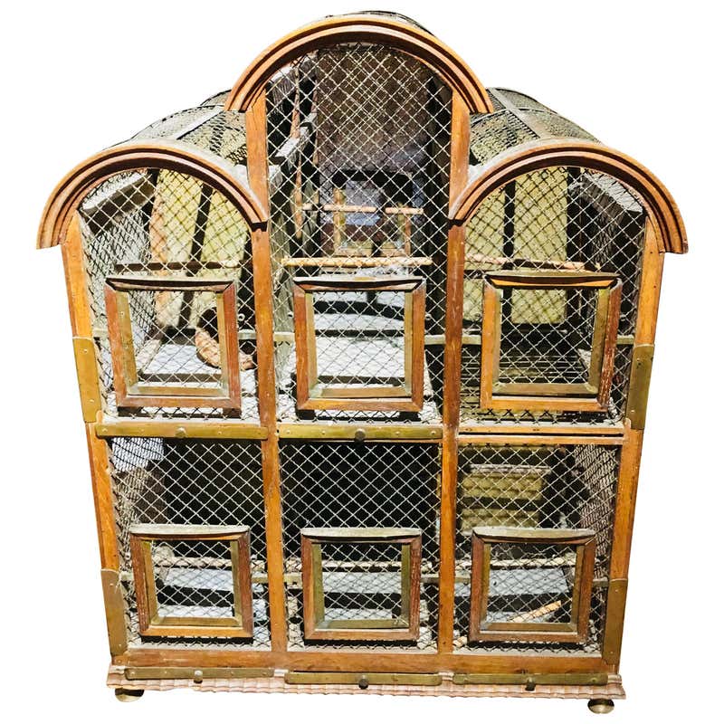 Wood Bird Cages - 45 For Sale at 1stdibs