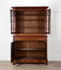 19th Century French Mahogany Bookcase