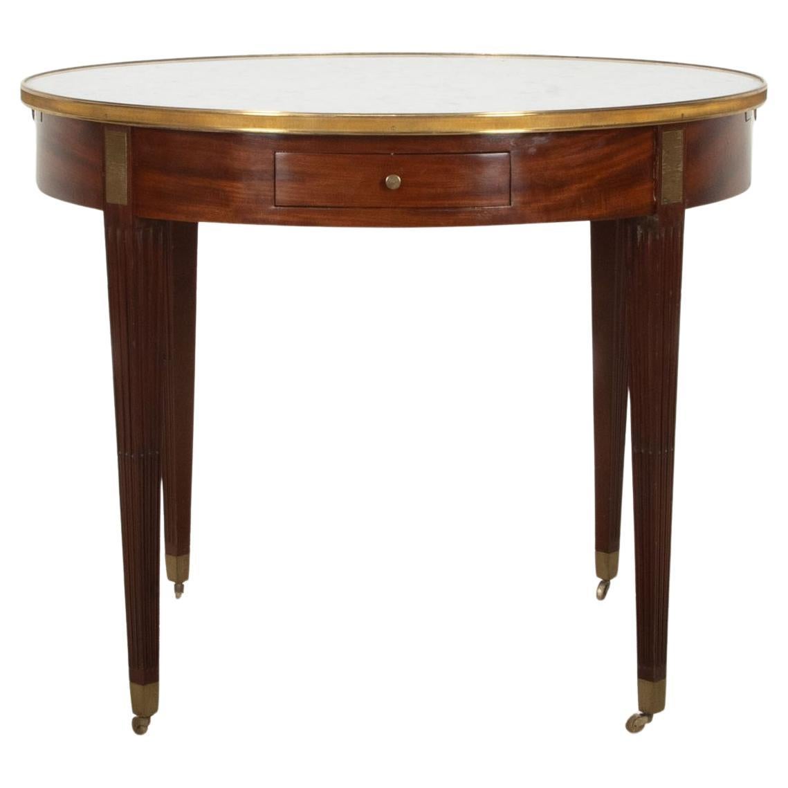 19th Century French Mahogany Bouillotte Table
