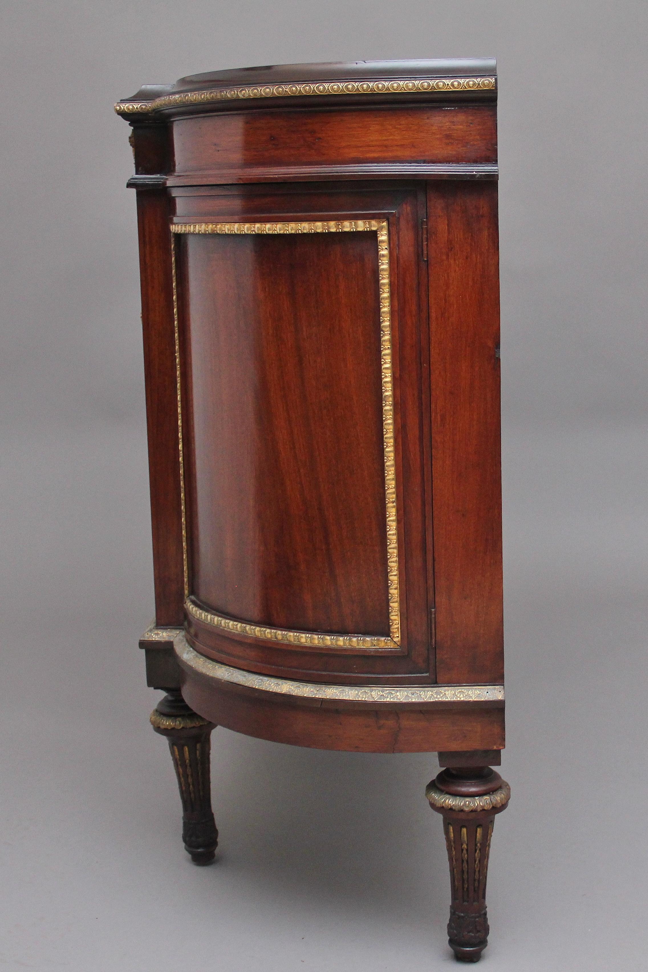 19th Century French Mahogany Cabinet 2