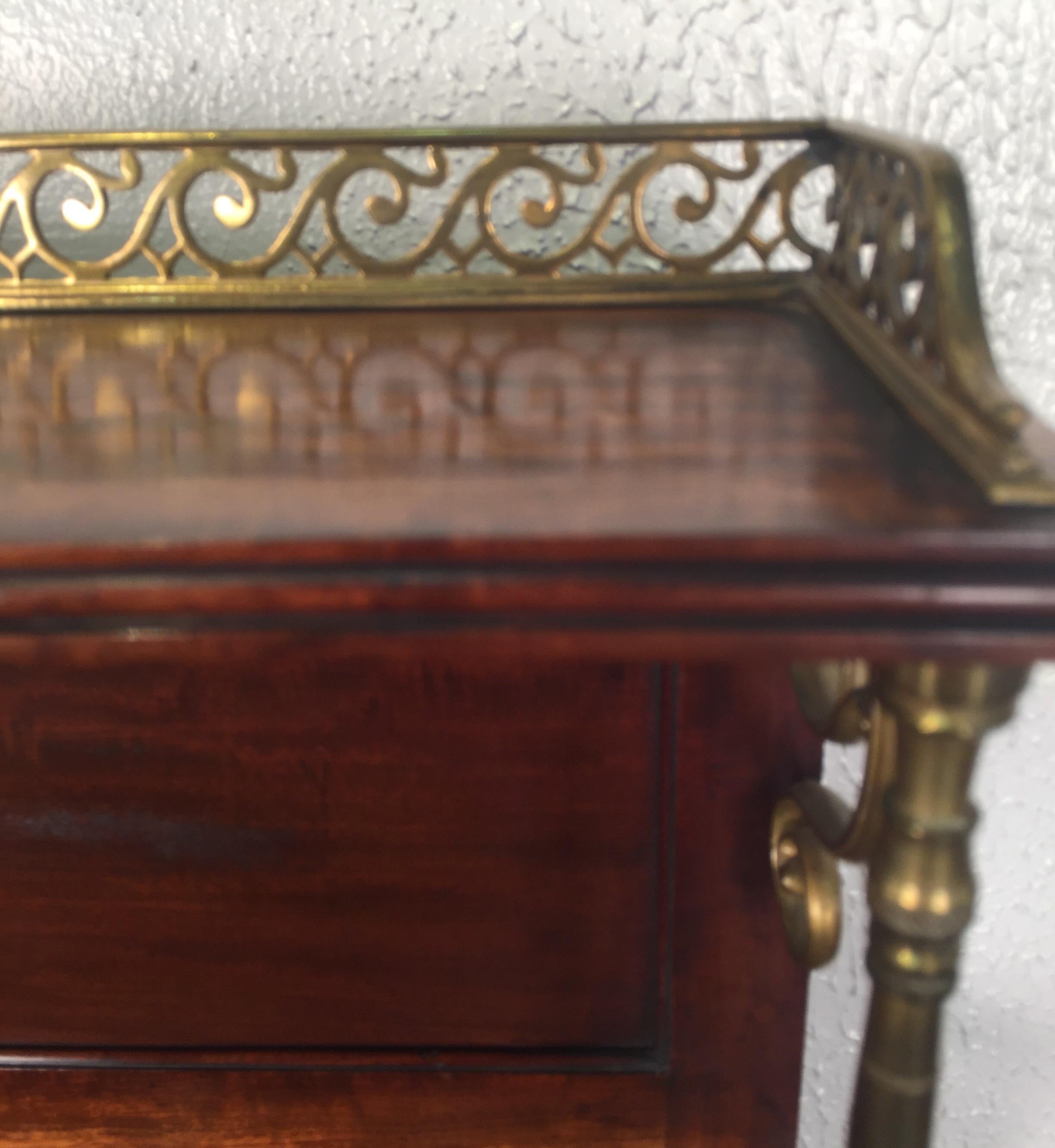 19th Century French Mahogany Chiffonier Server 5