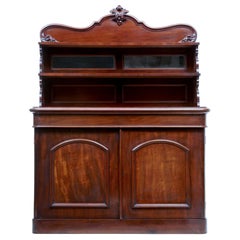 Antique 19th Century French Mahogany Chiffonier Sideboard