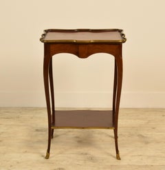 19th Century, French Mahogany Coffee Table by Escalier de Cristal