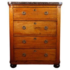 19th Century French Mahogany Commode
