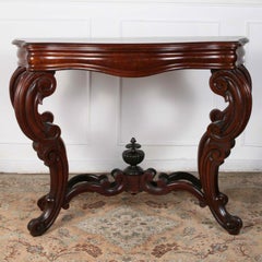 19th Century French Mahogany Console