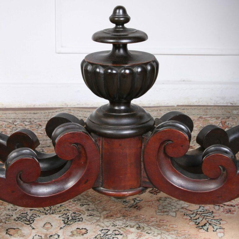 19th Century French Mahogany Console For Sale 2