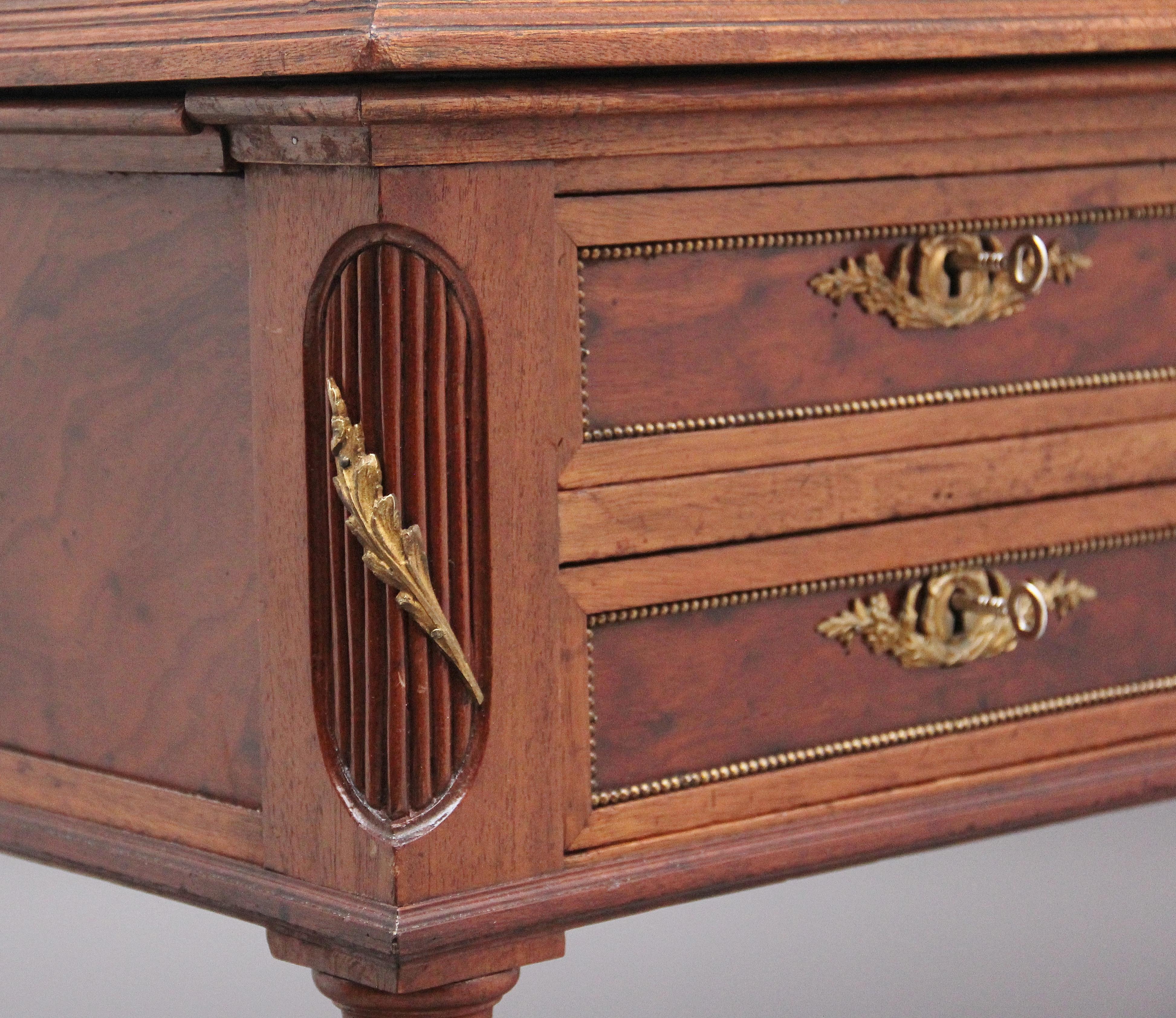 19th Century French Mahogany Directoire Writing Desk 8