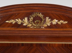 19th Century French Mahogany Double Bed