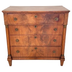Antique 19th Century French Mahogany Empire Chest, around 1810