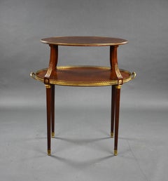 19th Century French Mahogany Etagere